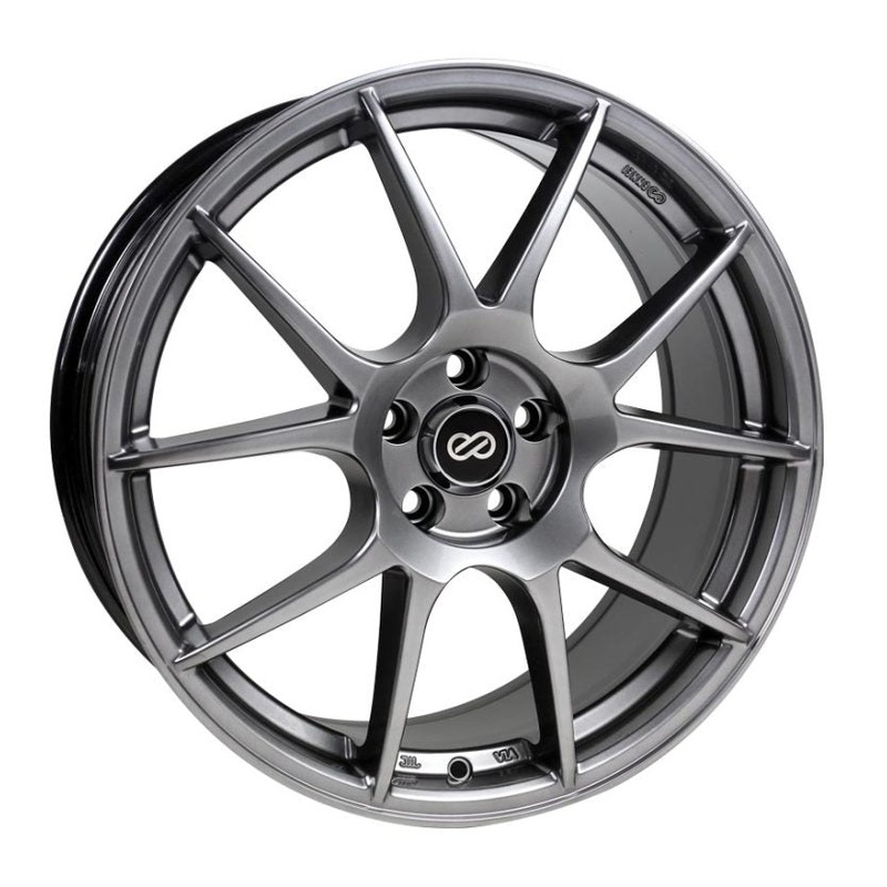 Enkei YS5 17×7.5 5×114.3 50mm Offset 72.6mm Bore Hyper Black