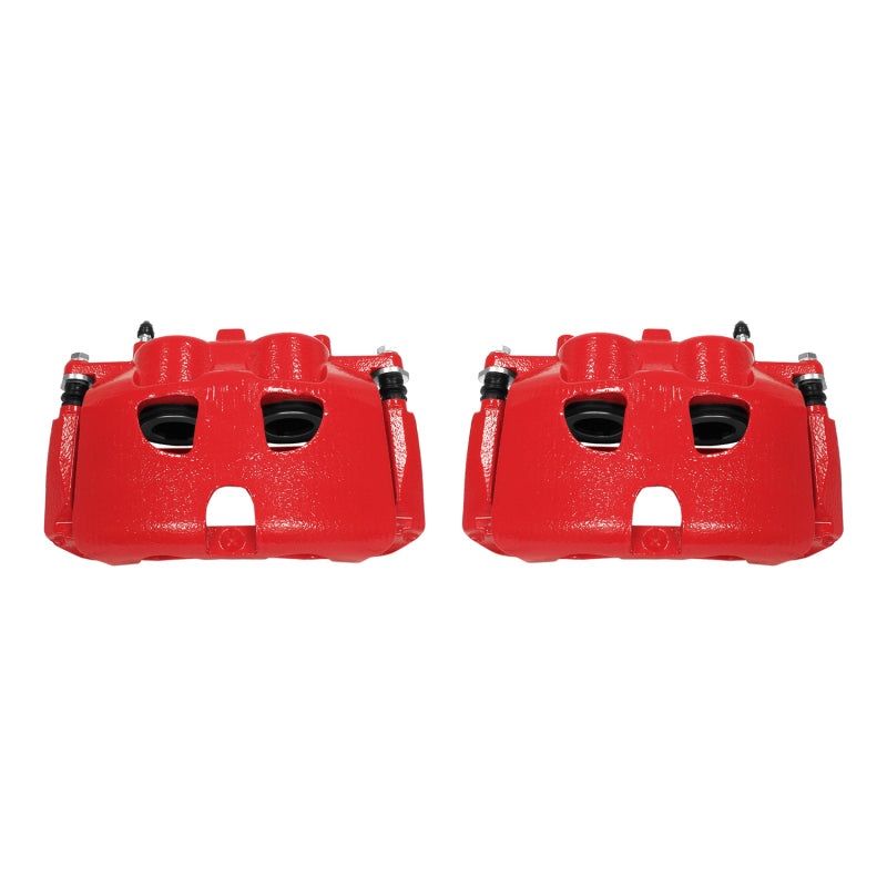 Power Stop 10-17 Ford Expedition Front Red Calipers w/Brackets – Pair