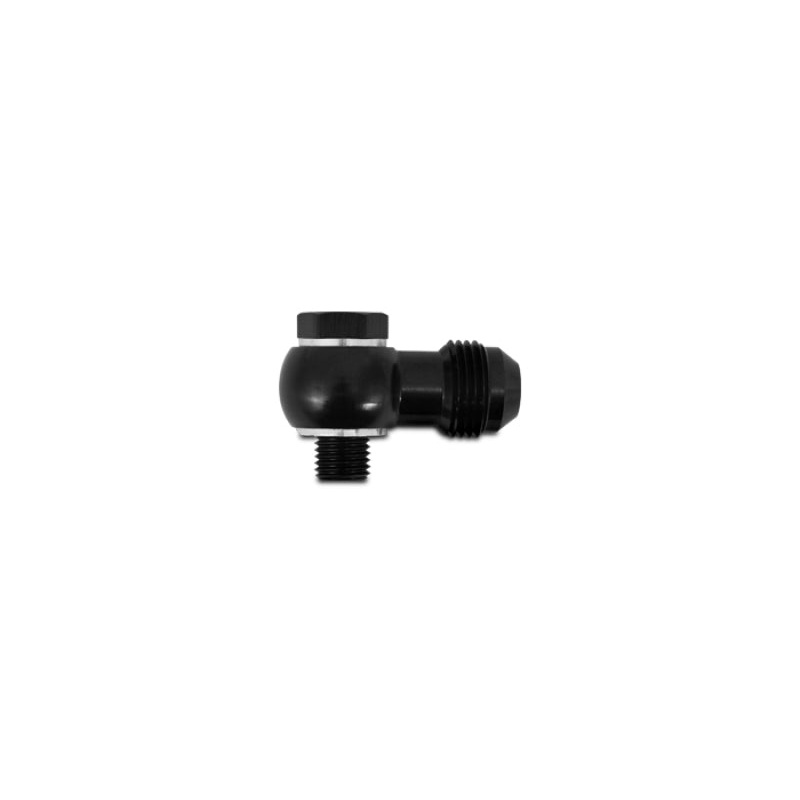Vibrant Single -4AN 3/8-24 Aluminum Male Banjo Adapter Assembly