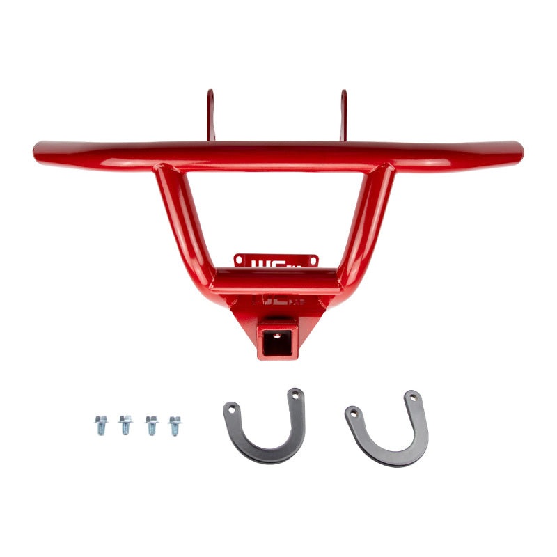 Wehrli 19-22 Honda Talon X/R Rear Bumper w/ Receiver Hitch – Fine Texture Black