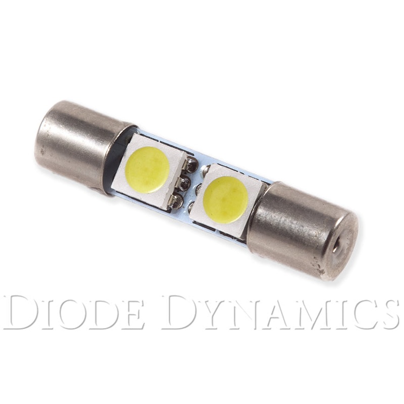 28mm SMF2 LED Bulb Green Single Diode Dynamics