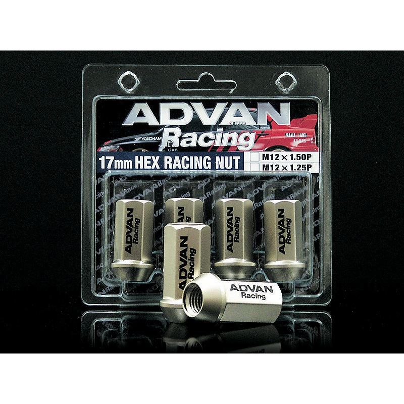 Advan Lug Nut 12X1.50 (Gold) – 4 Pack