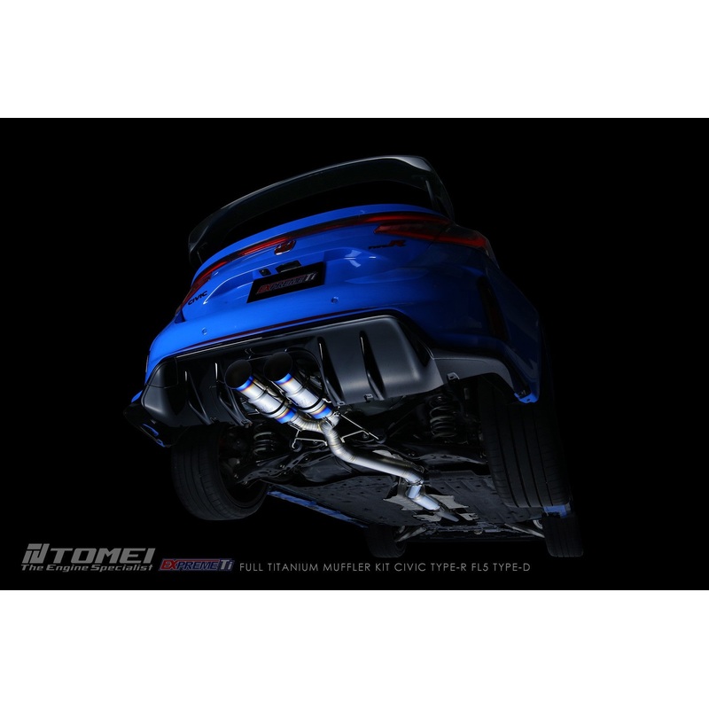 TOMEI FULL TITANIUM MUFFLER EXPREME Ti CIVIC TYPE-R FL5 TYPE-D