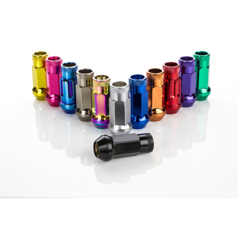 Wheel Mate Muteki SR48 Open End Lug Nuts – Green 12×1.25 48mm