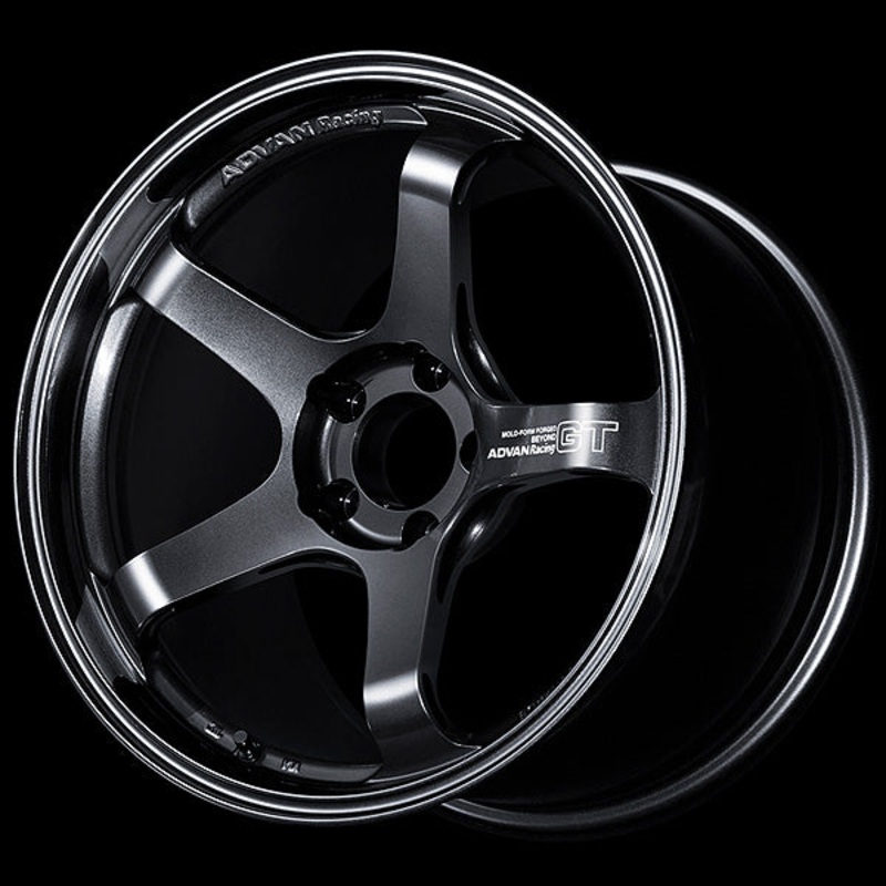 Advan GT Beyond Wheel – 17×7.5 +39 | 5×112 | Racing Titanium Black