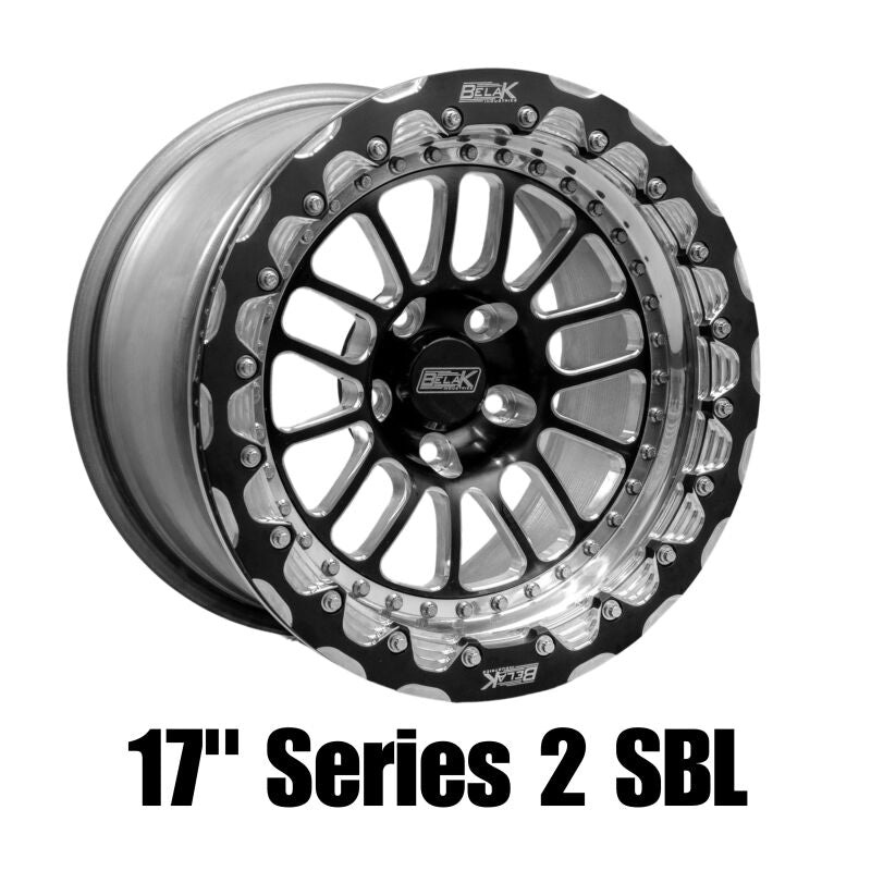 Belak 17×11 / 6.25in BS / 5×114.3 BP / High Pad / Series 2 Wheel – Single Beadlock