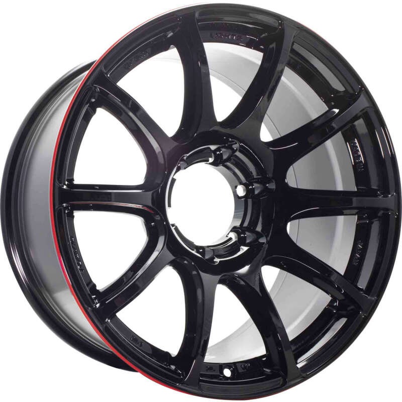 Gram Lights 57TransX Rev Limit 18×9 +00 6×139.7 Black Machining / E-Pro Coat (BLJ)
