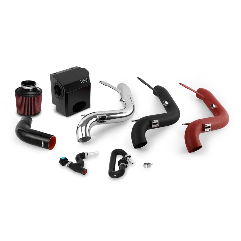 Mishimoto 2016 Ford Fiesta ST 1.6L Performance Air Intake Kit – Wrinkle Red