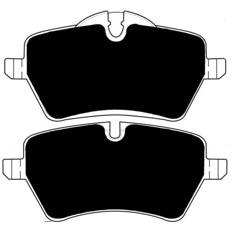 Porterfield Brake Pads for 2007 MINI Cooper w/JCW