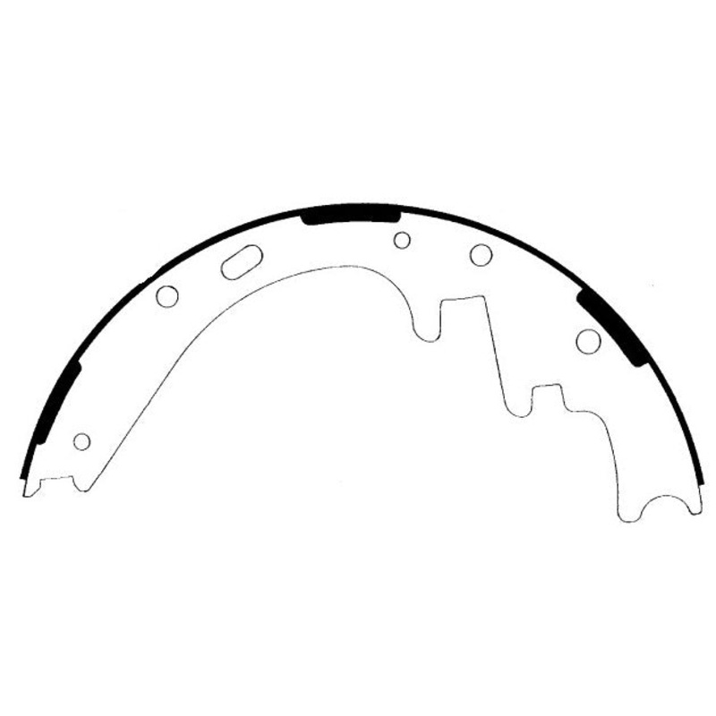 Porterfield Brake Shoes for 2004 FORD F150 4WD Heritage Rear Drum 5 Lug