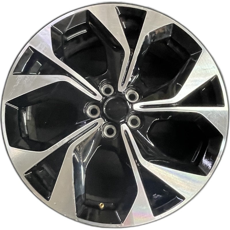 19″ MUSTANG MACH-E 21-22 19×7 5 split spoke machined black pockets Original OEM Wheel Rim