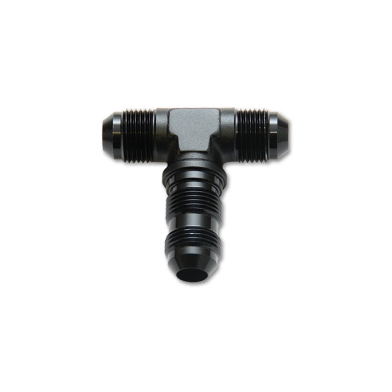 Vibrant -3AN Bulkhead Adapter Tee Fitting – Anodized Black Only