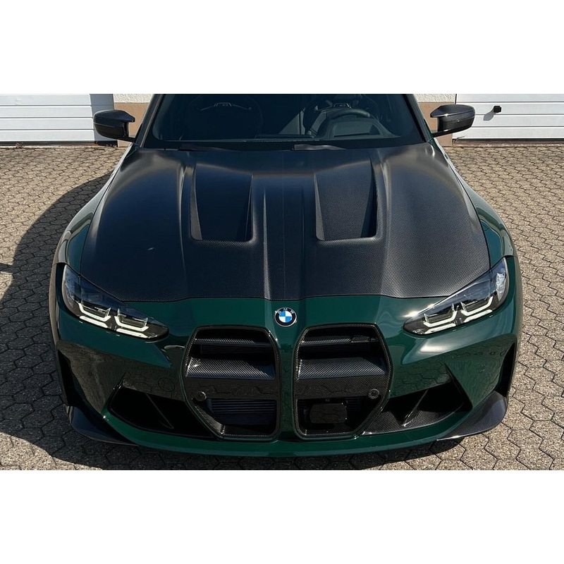 Alpha-N BMW G80 M3 / G82 M4 Carbon Front Corner Splitter Set