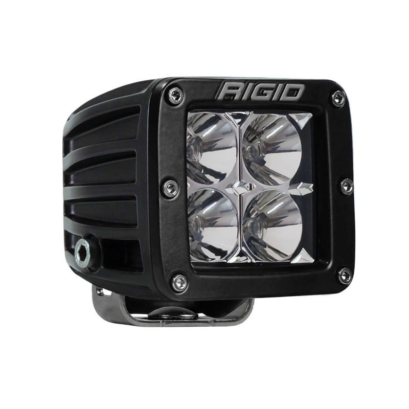 Rigid Industries Rigid D-Series LED Pro Light – Flood / Flush / Pair (RIG212113)
