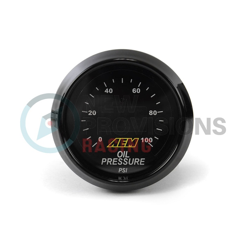 AEM Oil/Fuel Pressure Digital Gauge – 52mm