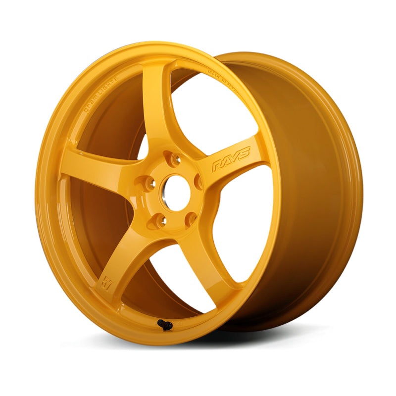 Gram Lights 57CR 17×9.0 +38 5-114.3 Mach Yellow
