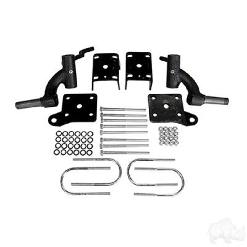 RHOX 3″ Drop Spindle Lift Kit for E-Z-Go TXTGas 01.5-08.5 & Electric 01.5-09