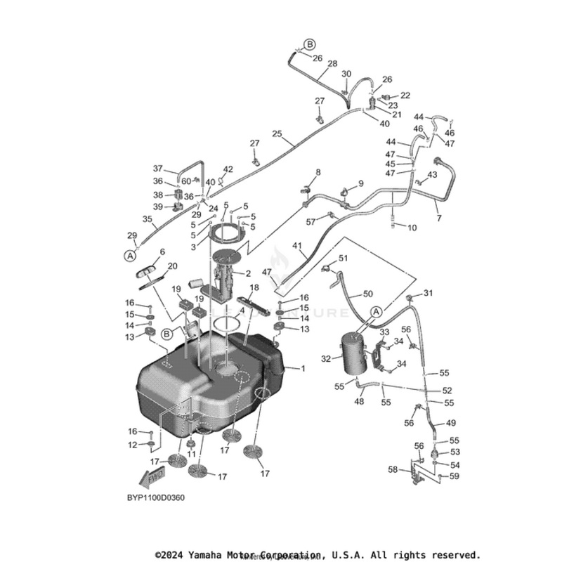 Hose (L335) by Yamaha