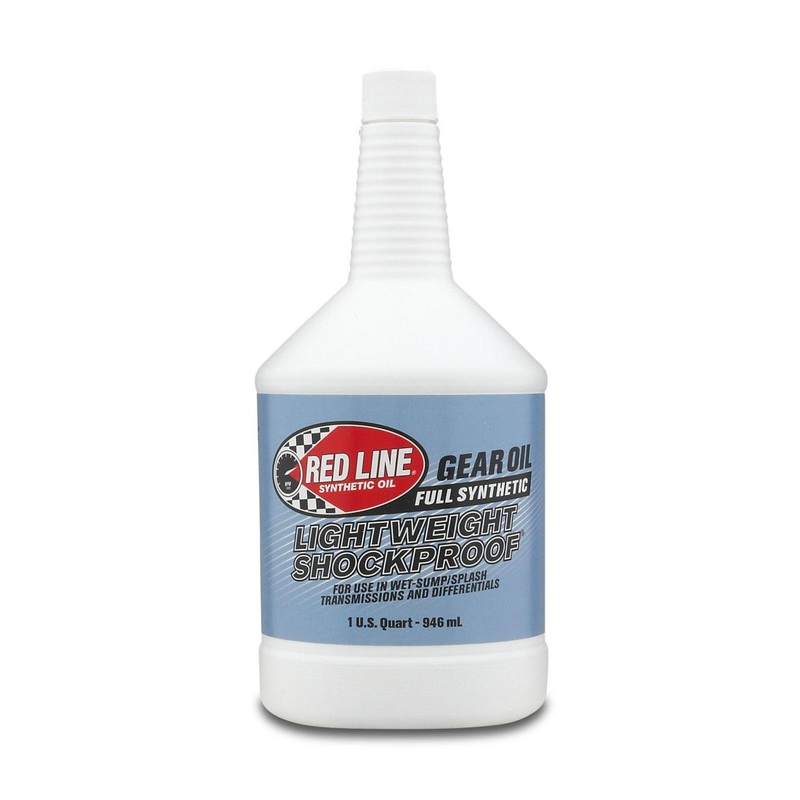 Red Line LightWeight ShockProof Gear Oil – Quart