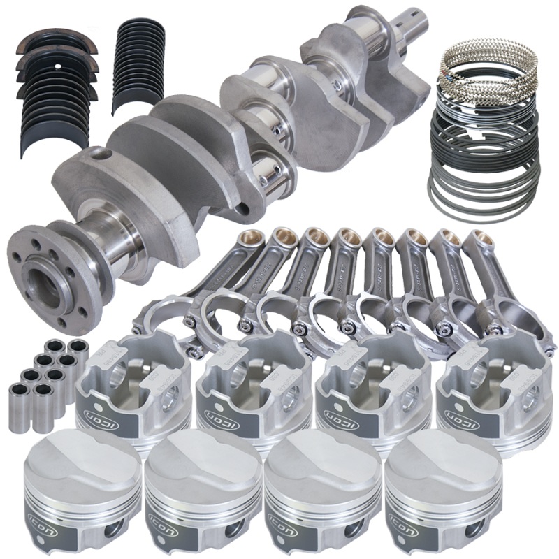 Eagle Chevy 396 3.766in Crank 6.135in I-Beam Rods 17cc Dome 4.155in Pistons Rotating Assembly
