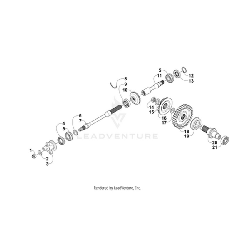 Seal 25X52X9 (R/B 0830-270) by Arctic Cat