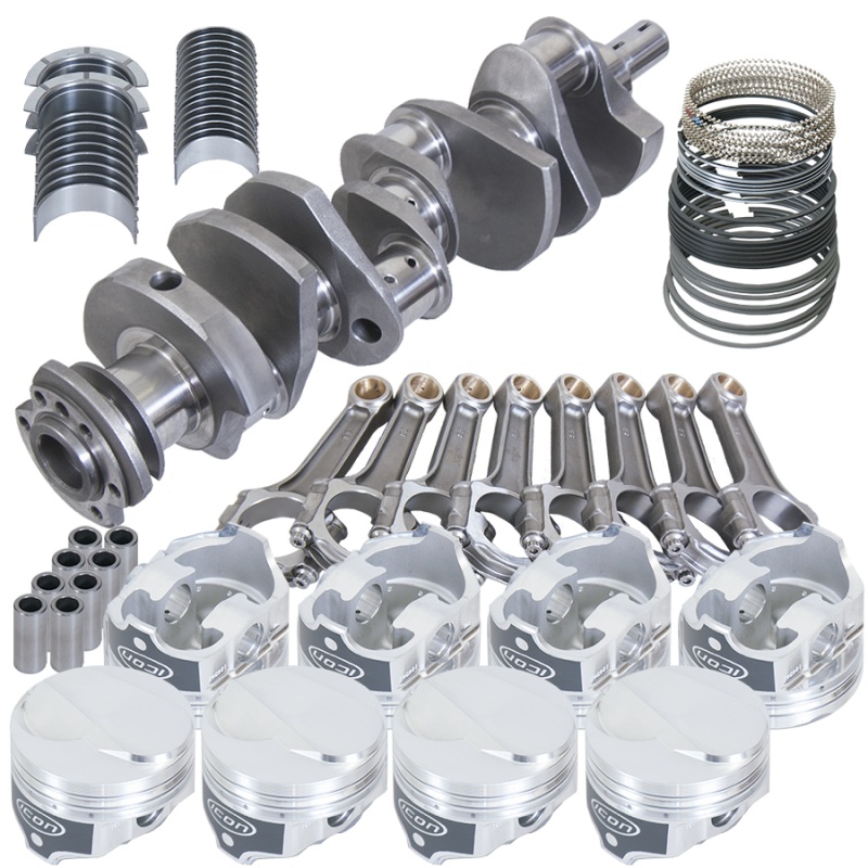 Eagle Chevy 454 4.000in Crank 6.135in I-Beam Rods 18cc Dome 4.320in Pistons Rotating Assembly