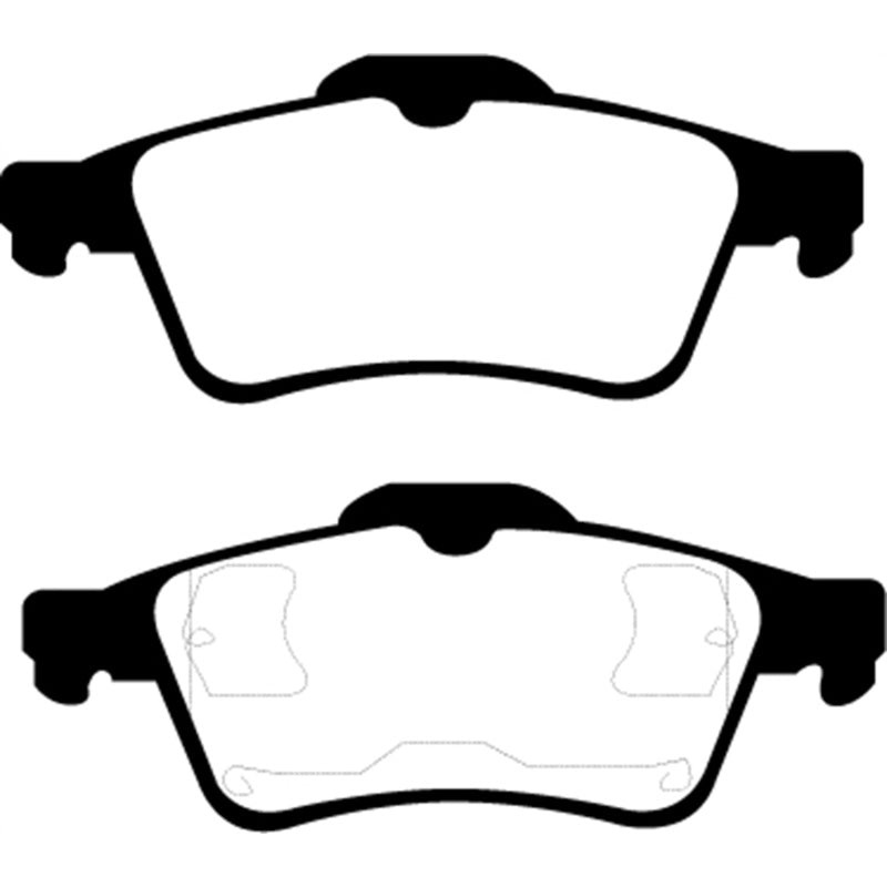 EBC 03-05 Mazda 3 2.0 Redstuff Rear Brake Pads