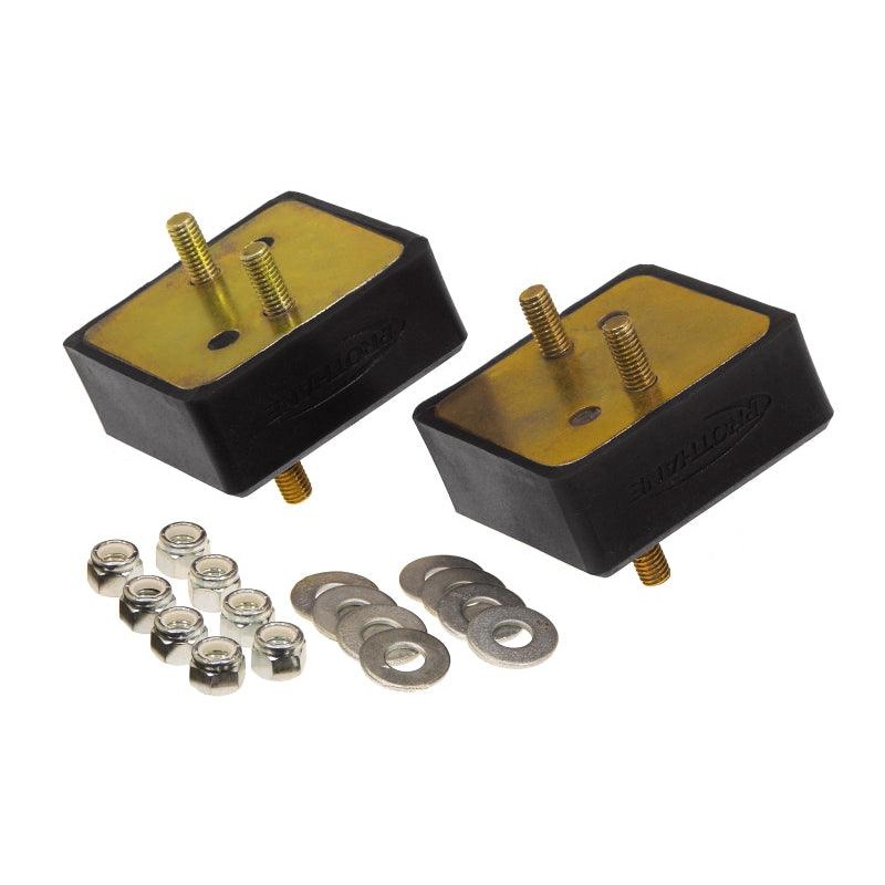 Prothane 67-92 Jeep V8 Motor Mounts – Black