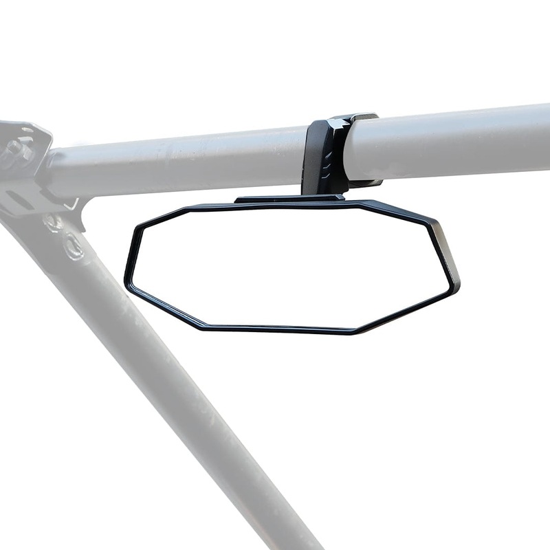 UTV Rear View Mirror for 1.6″-2″ Roll Bar Mount by Kemimoto