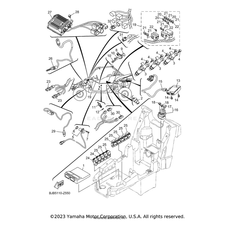 Wire Harness Assembly by Yamaha
