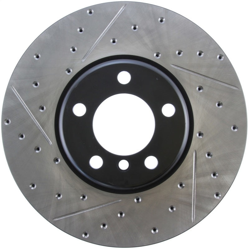 StopTech BMW 12-15 335i / 2014 428i / 2015 235i/228i Front Right Slotted & Drilled Sport Brake Rotor