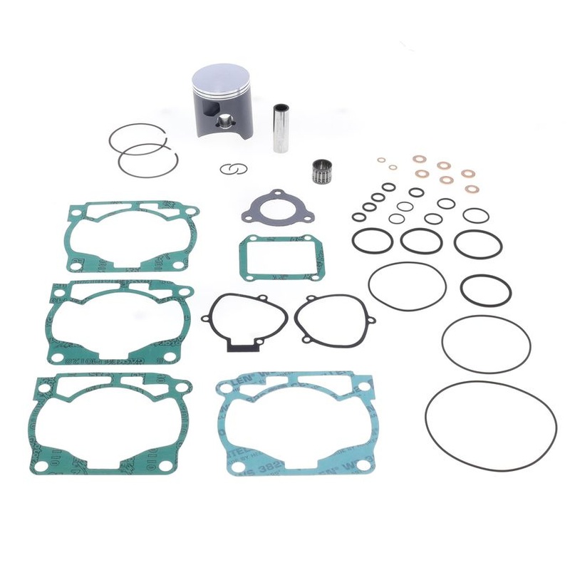 Athena P4C0664045001A Top End Piston Kit: Cast 2-Stroke Piston 66,34 mm + Top End Gasket Kit