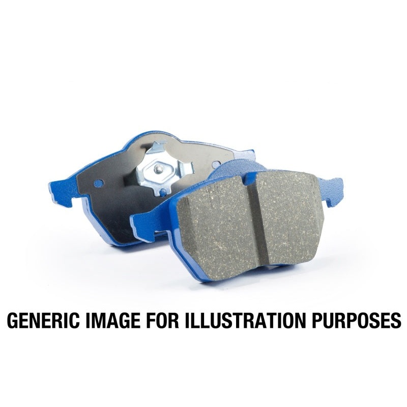 EBC 16-21 Fiat 124 Spider 1.4T Bluestuff Rear Brake Pads