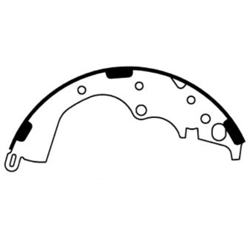 Porterfield Brake Shoes for 2017 TOYOTA TACOMA 4WD  6 Lug