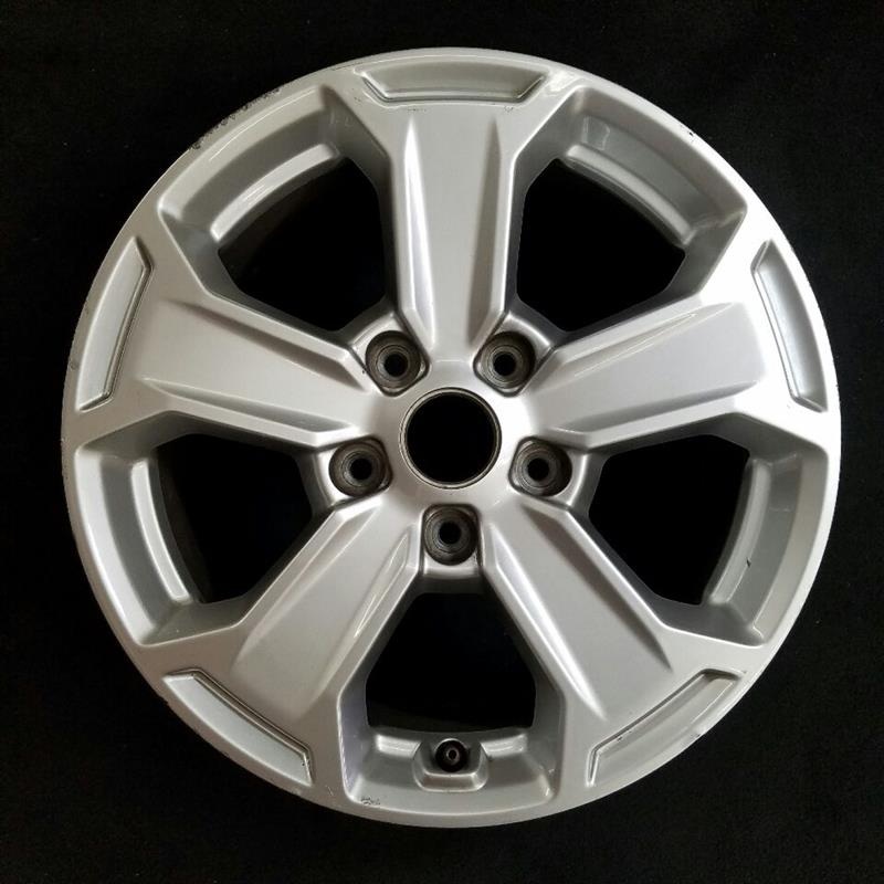 17″ WRANGLER 18 VIN W 6th digit JK body 17×7.5 5 spoke solid spoke grooved spoke brze Original OEM Wheel Rim