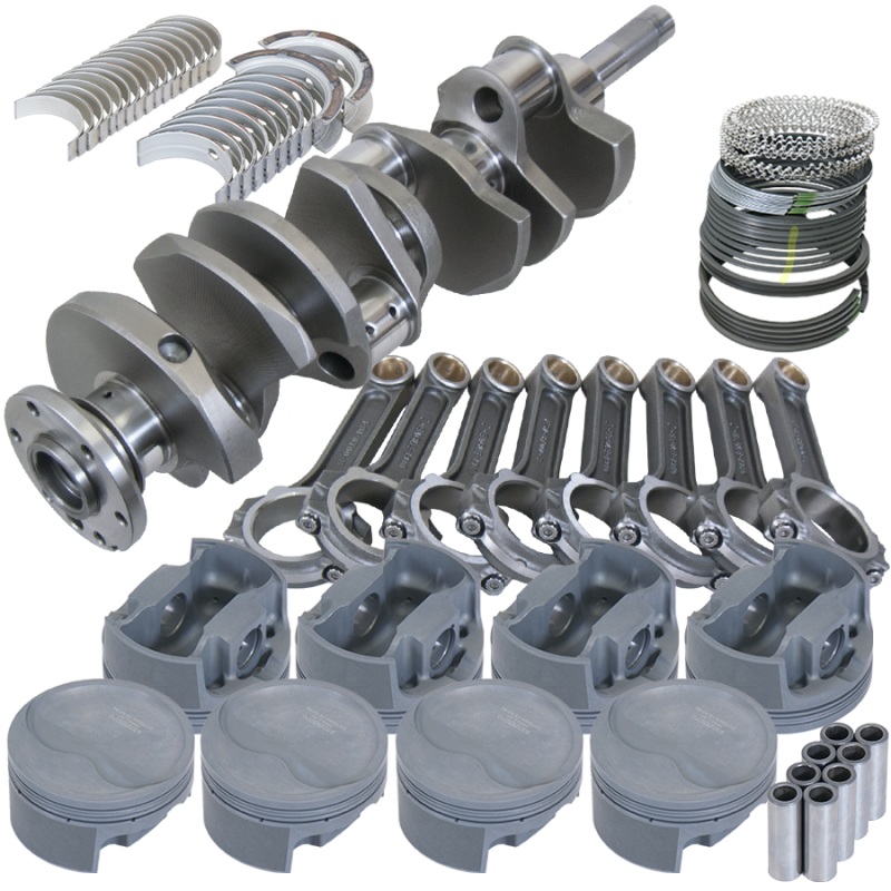 Eagle Ford FE 4.250in Crank 6.700in I-Beam Rods -20cc Inv Dome 4.280in Pistons Rotating Assembly