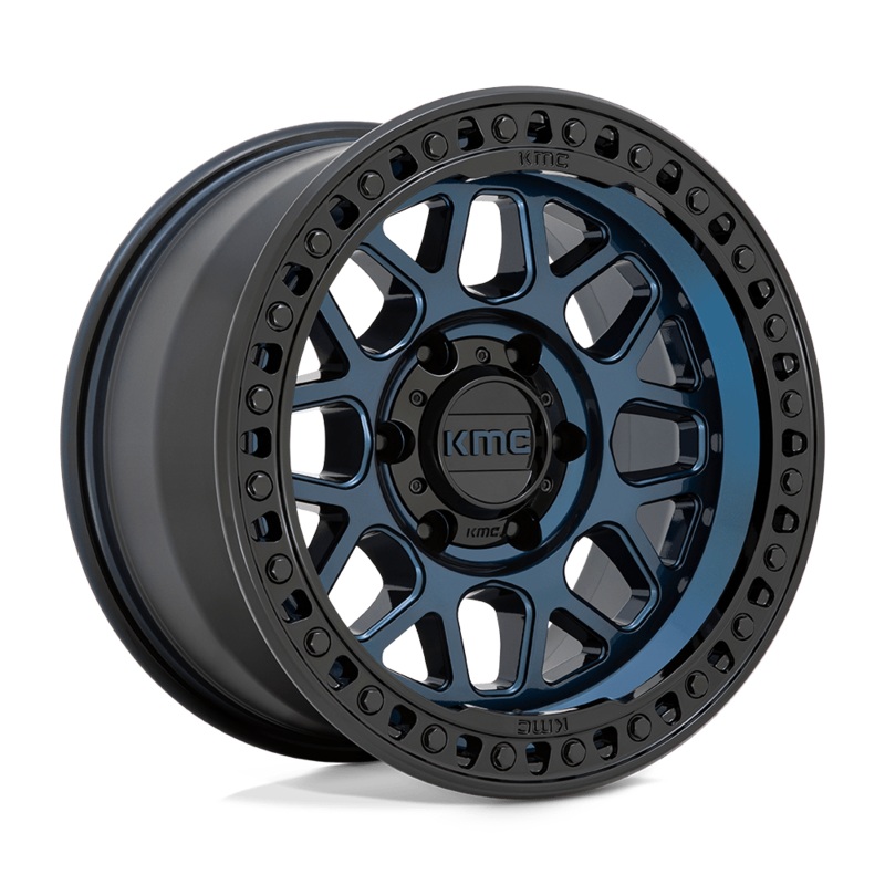 KMC Wheels KM549 GRS 20″ 5×127 Midnight Blue With Gloss Black Lip