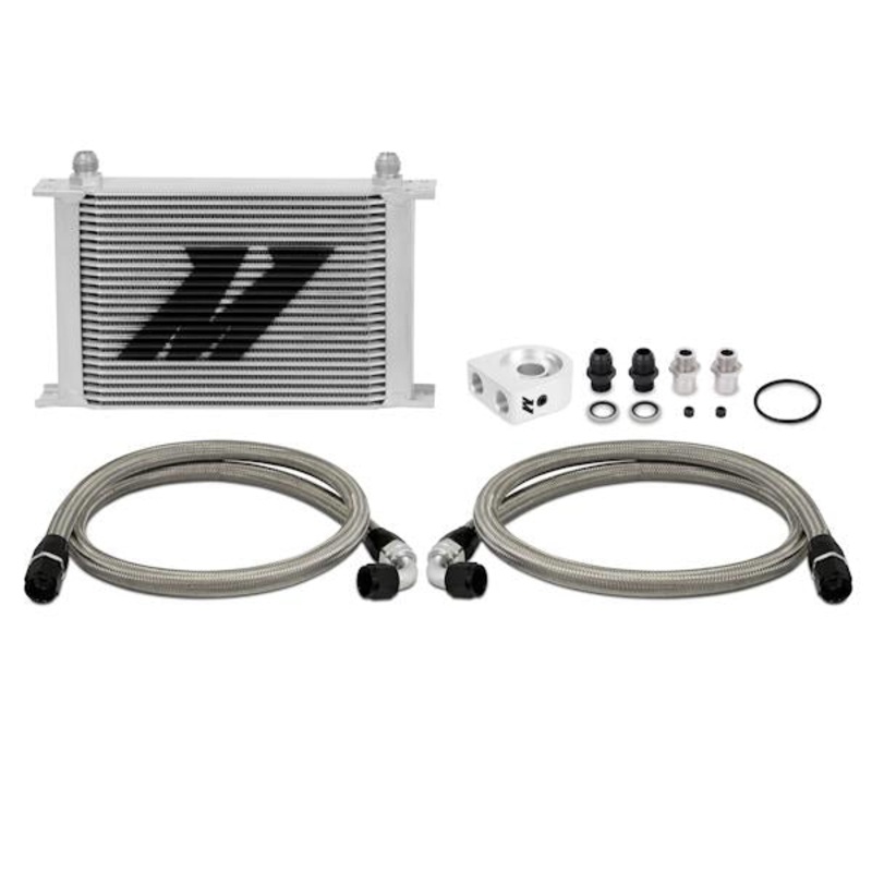 Mishimoto Universal Oil Cooler Kit – 25 Row | Multiple Fitments (MMOC-UH)
