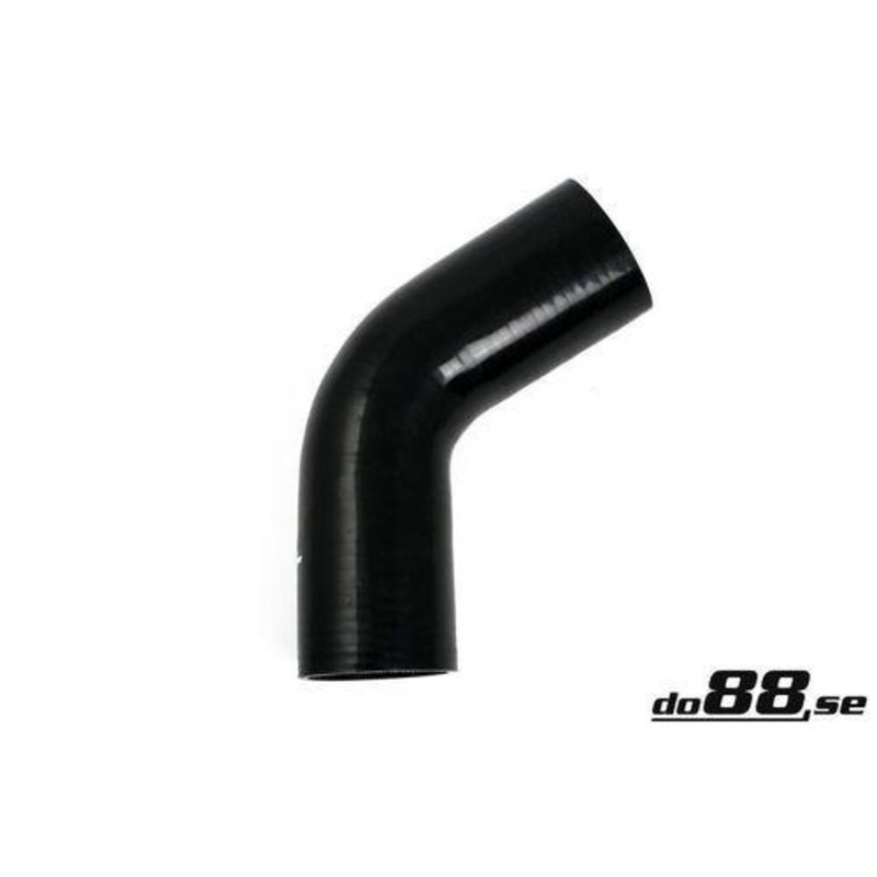 Silicone Hose Black 60 degree 3,25” (83mm)