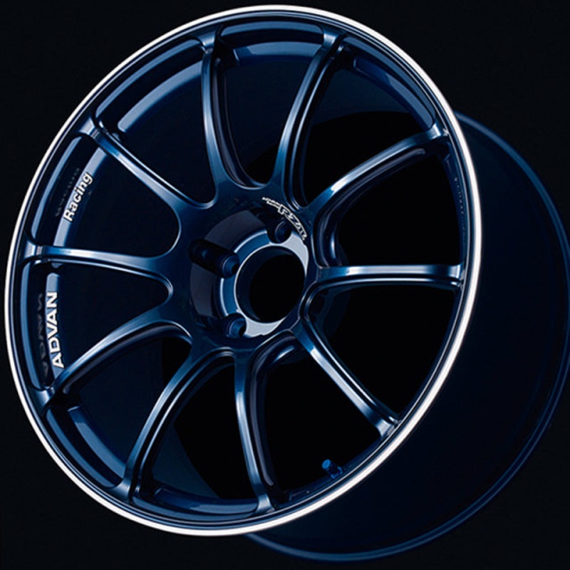 Advan RZII Wheel – 18×8.5 +38 | 5×114.3 | Racing Indigo Blue & Ring