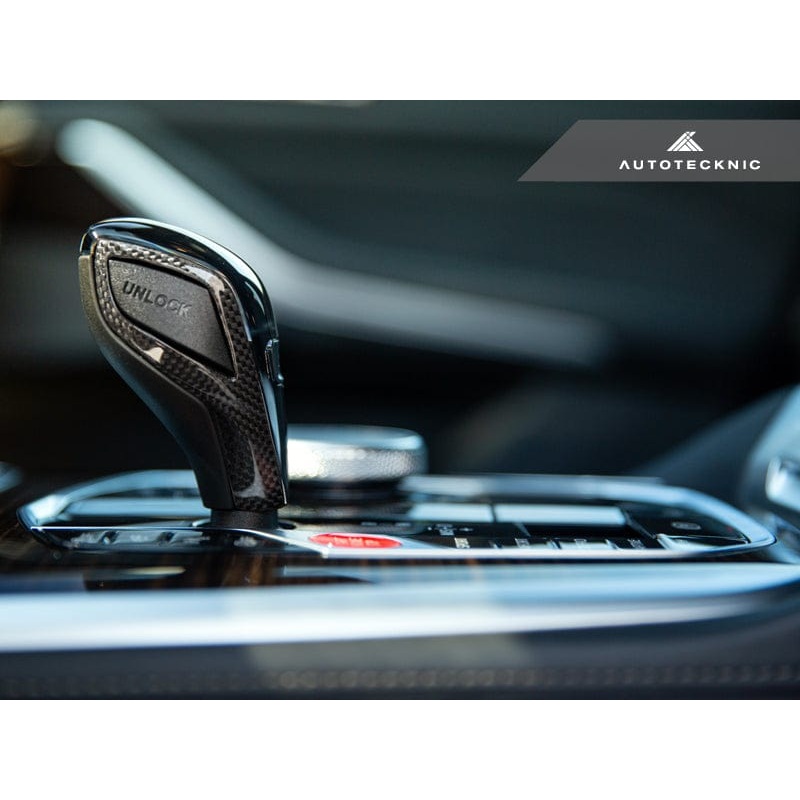 AutoTecknic Carbon Fiber Gear Selector Side Trims – G22 4-Series