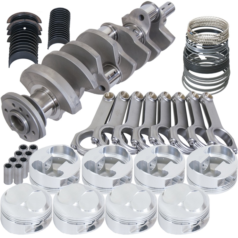 Eagle Chevy 502 4.250in Counterweight Crank 6.535in H-Beam 46cc 4.625in Pistons Rotating Assembly