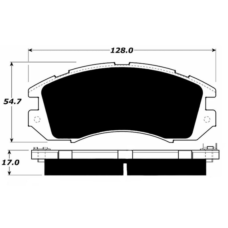 Porterfield Brake Pads for 1993 SUBARU LEGACY WAGON