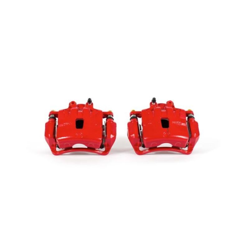 PowerStop Power Stop 2016 Buick Regal Front Red Calipers w/Brackets – Pair