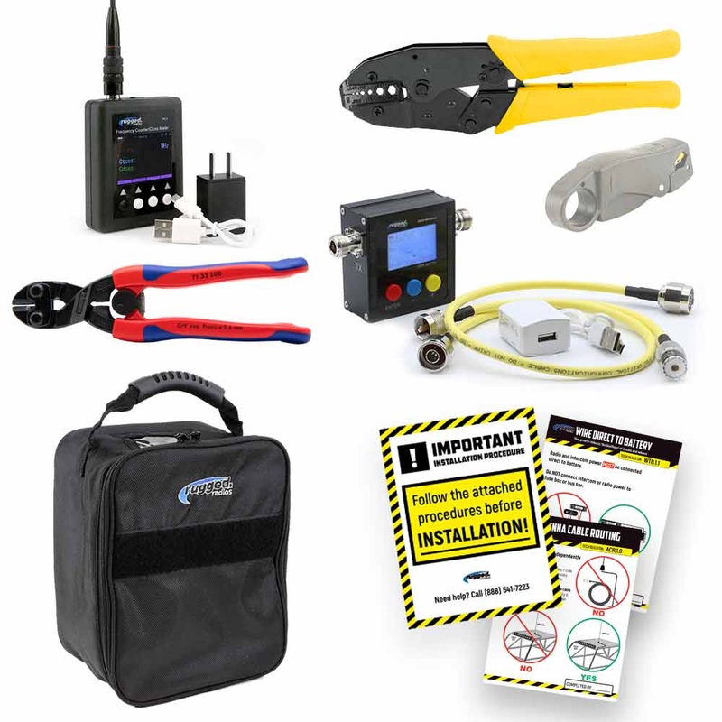Technician Tool Kit With Carrying Bag by Rugged Radios