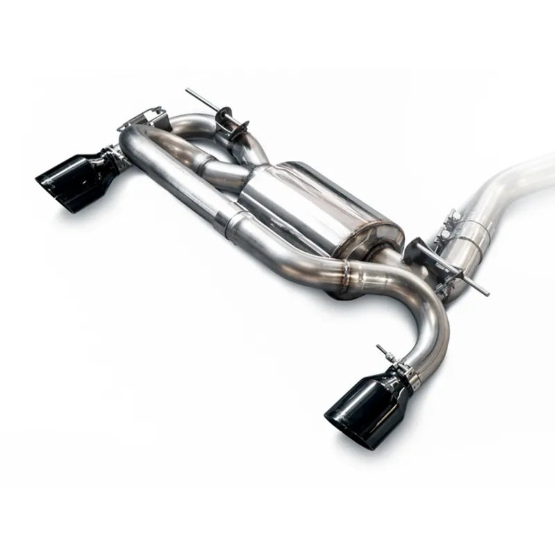 AWE Touring Edition Axle-back Exhaust for BMW F22 M235i / M240i – Diamond Black Tips (102mm) (3010-33034)