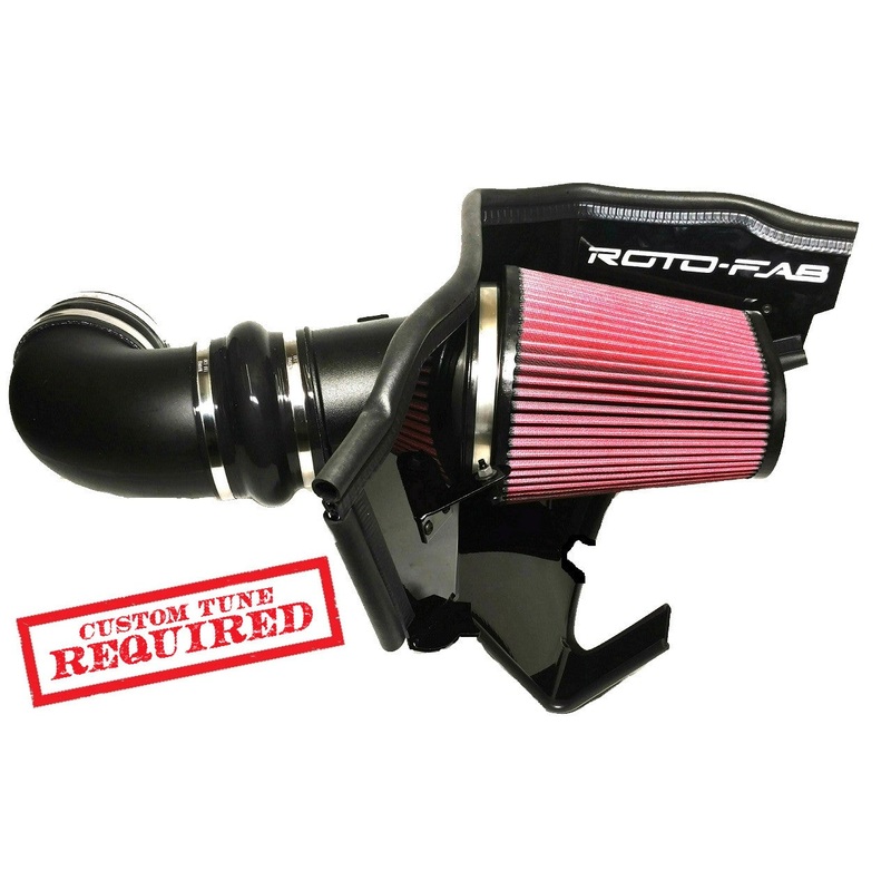 Roto Fab 2016-23 Camaro SS With Heartbeat Supercharger Cold Air Intake With Oiled Filter