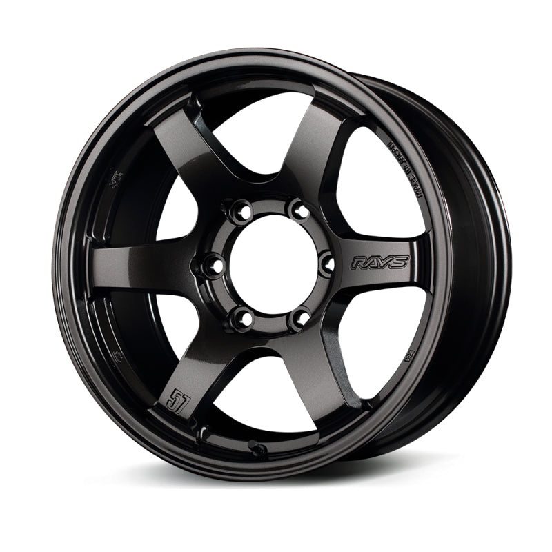 17×8.5 Gram Lights 57DR-X Super Dark Gunmetal +00 Offset / 6-139.7 Bolt Pattern