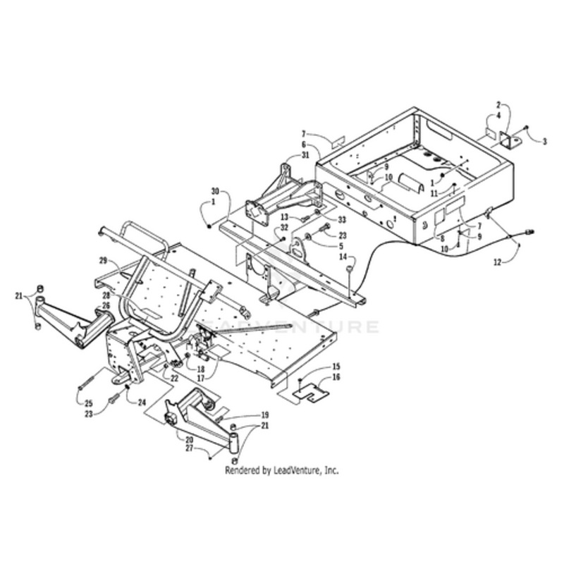 Flange Nut by Arctic Cat