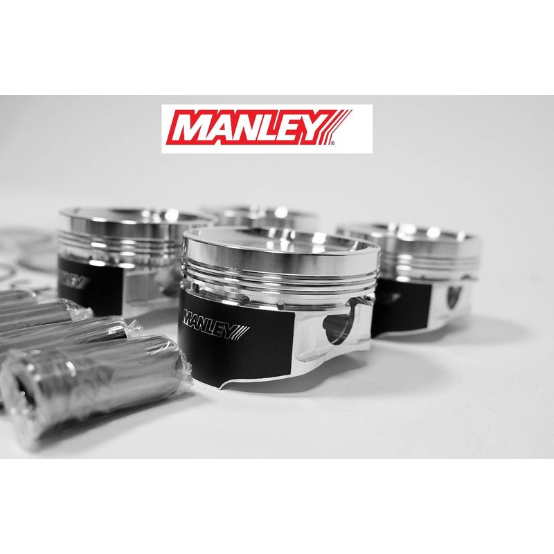 Manley EXTREME DUTY  Forged Pistons 4G63T 7-bolt Evo 4-9 85mm STD -8 cc 10.5:1 94mm Stroker Long Rod 156mm